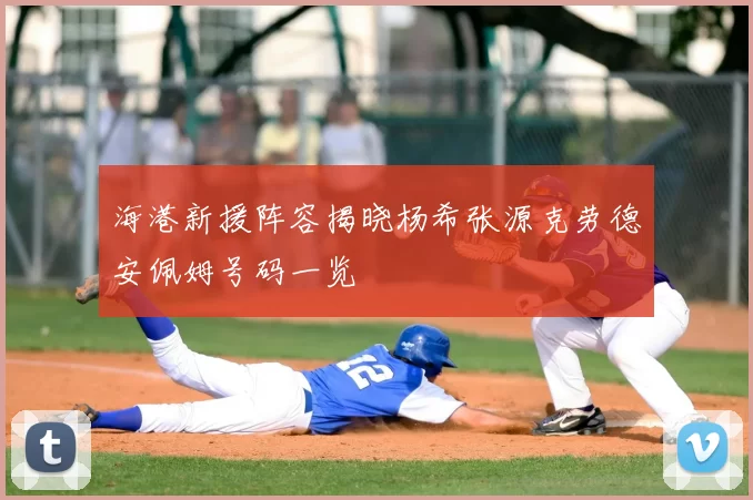 海港新援阵容揭晓杨希张源克劳德安佩姆号码一览