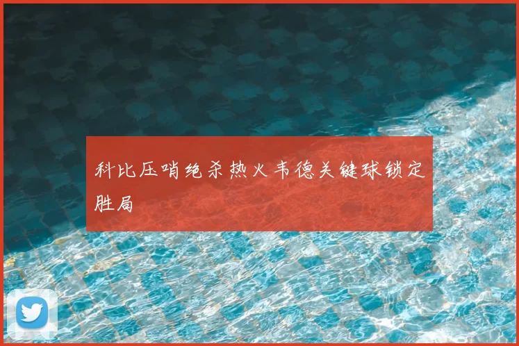 科比压哨绝杀热火韦德关键球锁定胜局