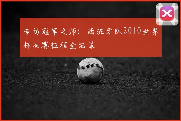 专访冠军之师：西班牙队2010世界杯决赛征程全记录