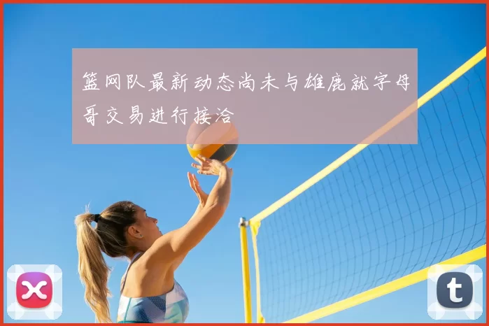 篮网队最新动态尚未与雄鹿就字母哥交易进行接洽
