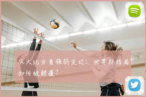 从大比分看强弱变迁:世界杯格局如何被颠覆?